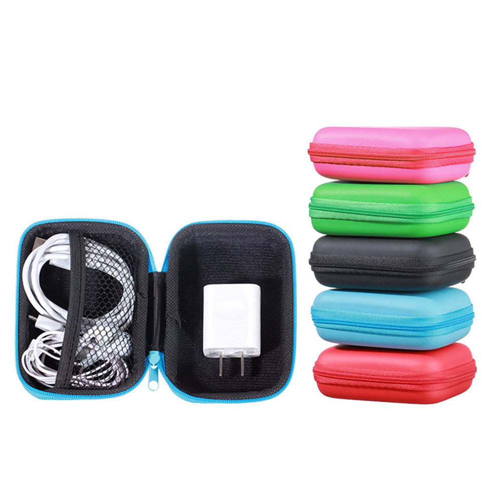 2Pcs Kantong Penyimpanan Headp - Headphone Case Hard ulasan dan harga