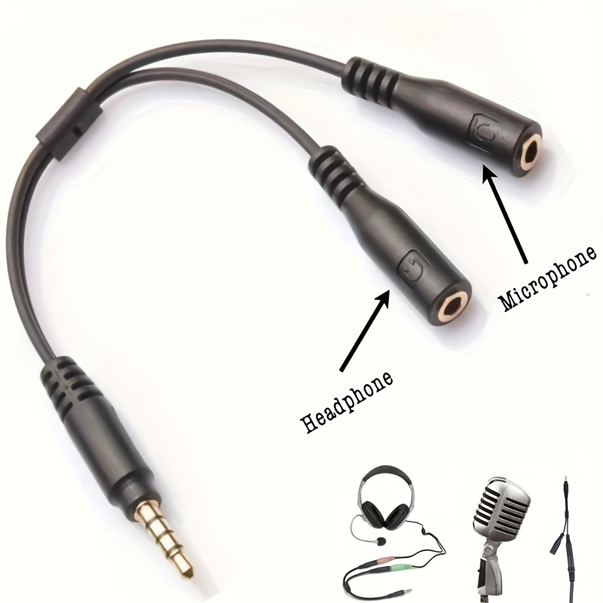 Audio Stereo 3.5mm 1 laki-laki - Audio Splitter Y ulasan dan harga