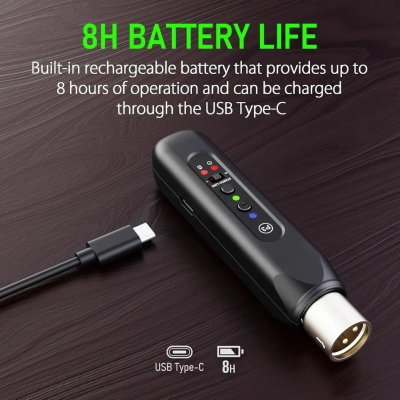 Penerima Bluetooth XLR Nirkabe - Bluetooth Adapter Receiver ulasan dan harga