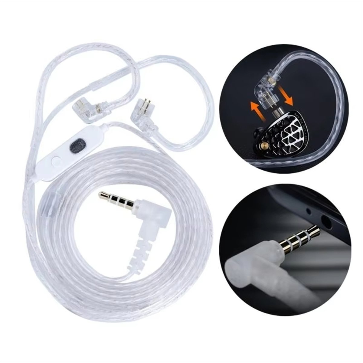 Kabel Headphone ABAN M2 Dual M - Wired Earphone Mic ulasan dan harga