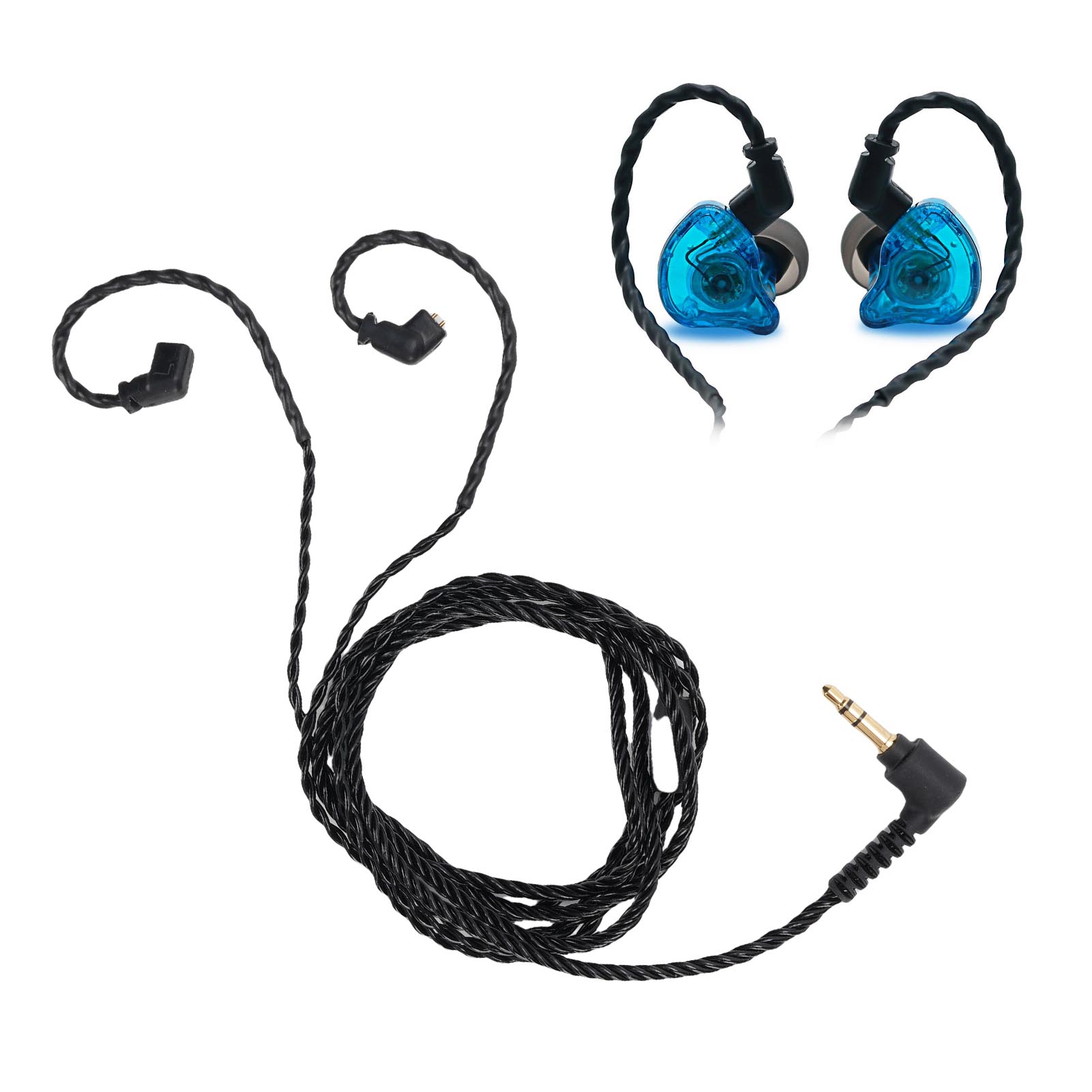 Kabel IEM Cocok untuk KZ ZS10  - Cable Extension 3.5 ulasan dan harga