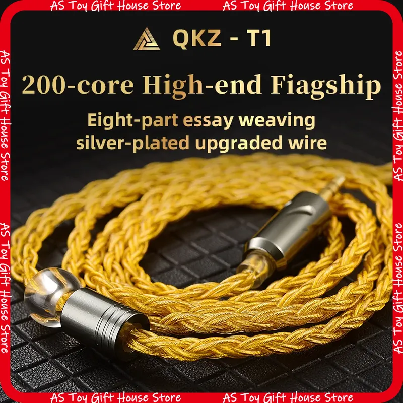 1.2M QKZ T1 - Kabel Upgrade He - Audiophile Headphone Wired ulasan dan harga