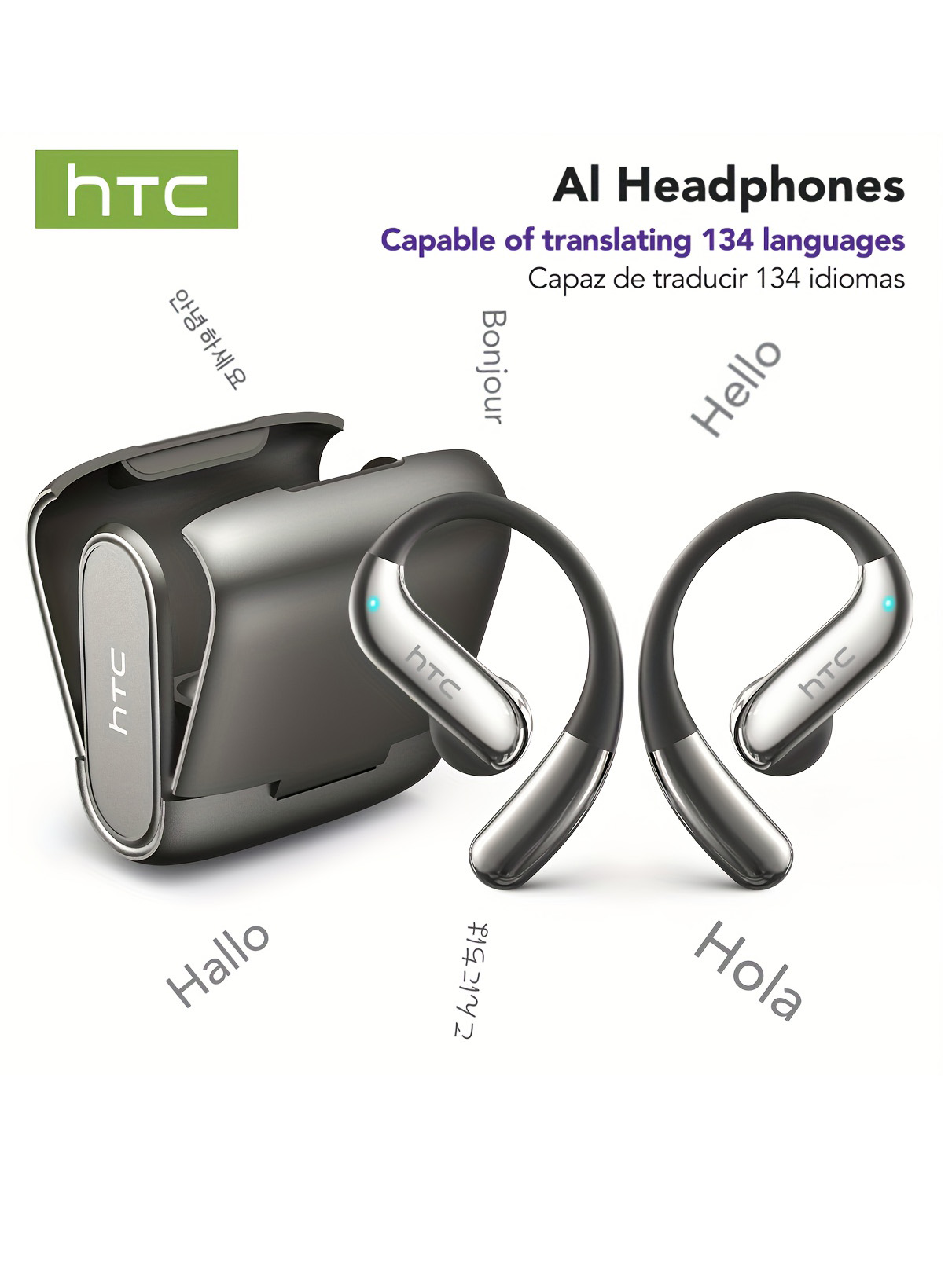 Headphone Bluetooth Open-ear H - Usb C Earphone ulasan dan harga
