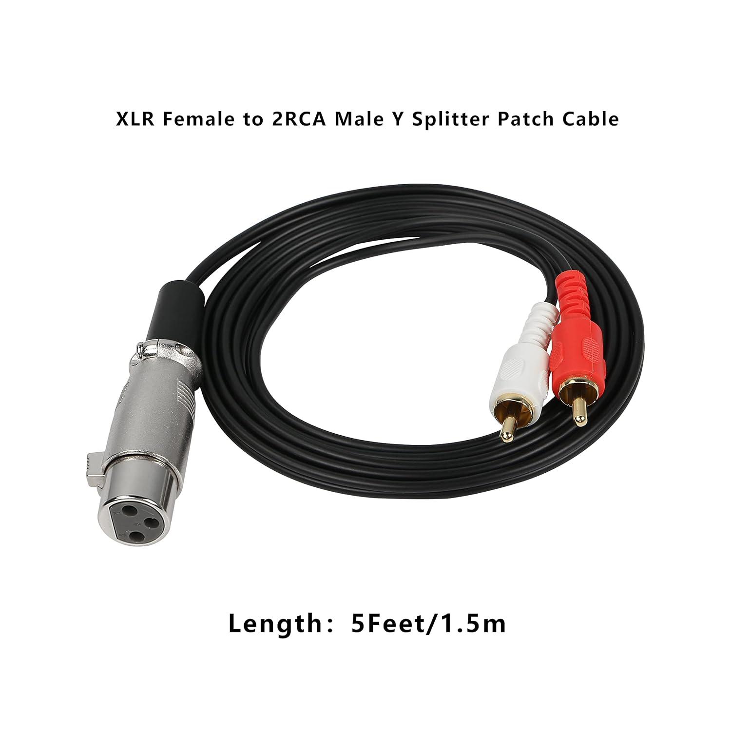 Kabel Splitter Stereo XLR Fema - Audio Splitter Y ulasan dan harga