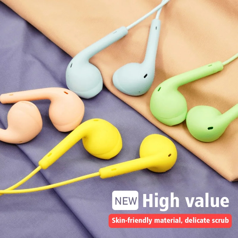1/2/3/4 Buah Headphone In-Ear  - Wired Earphone Mic ulasan dan harga