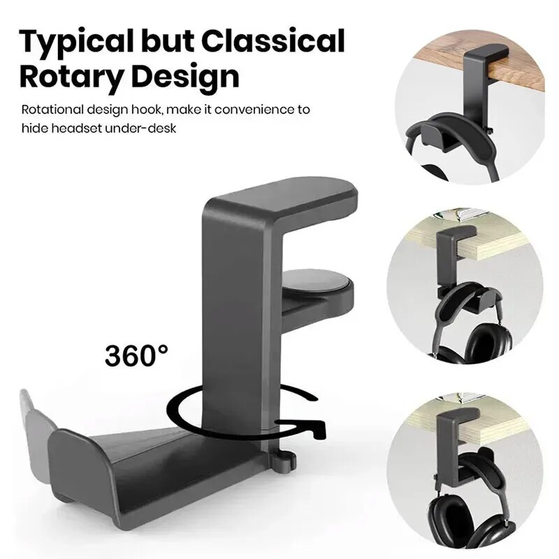 Penyangga Headphone di Bawah M - Headphone Stand Desk ulasan dan harga