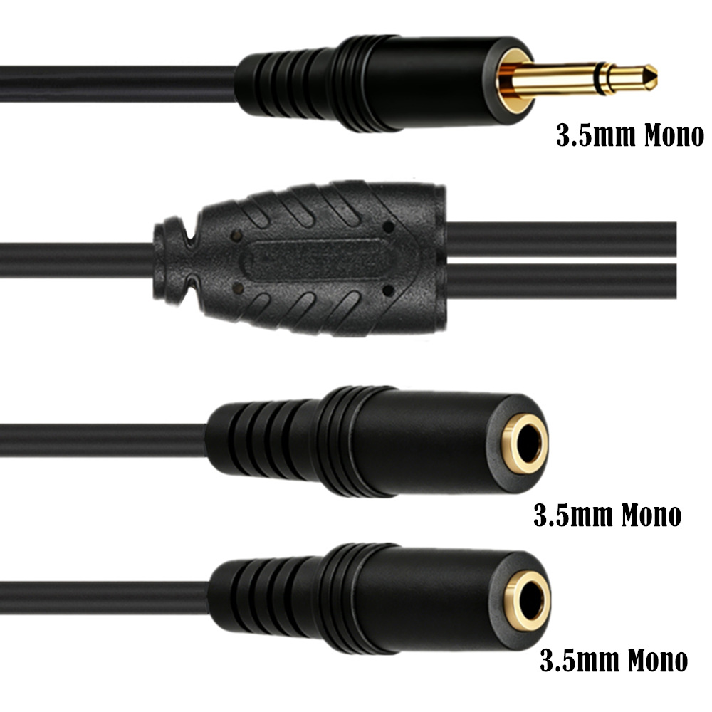 Kabel Audio Y Splitter 3.5mm T - Earphone Splitter Jack ulasan dan harga