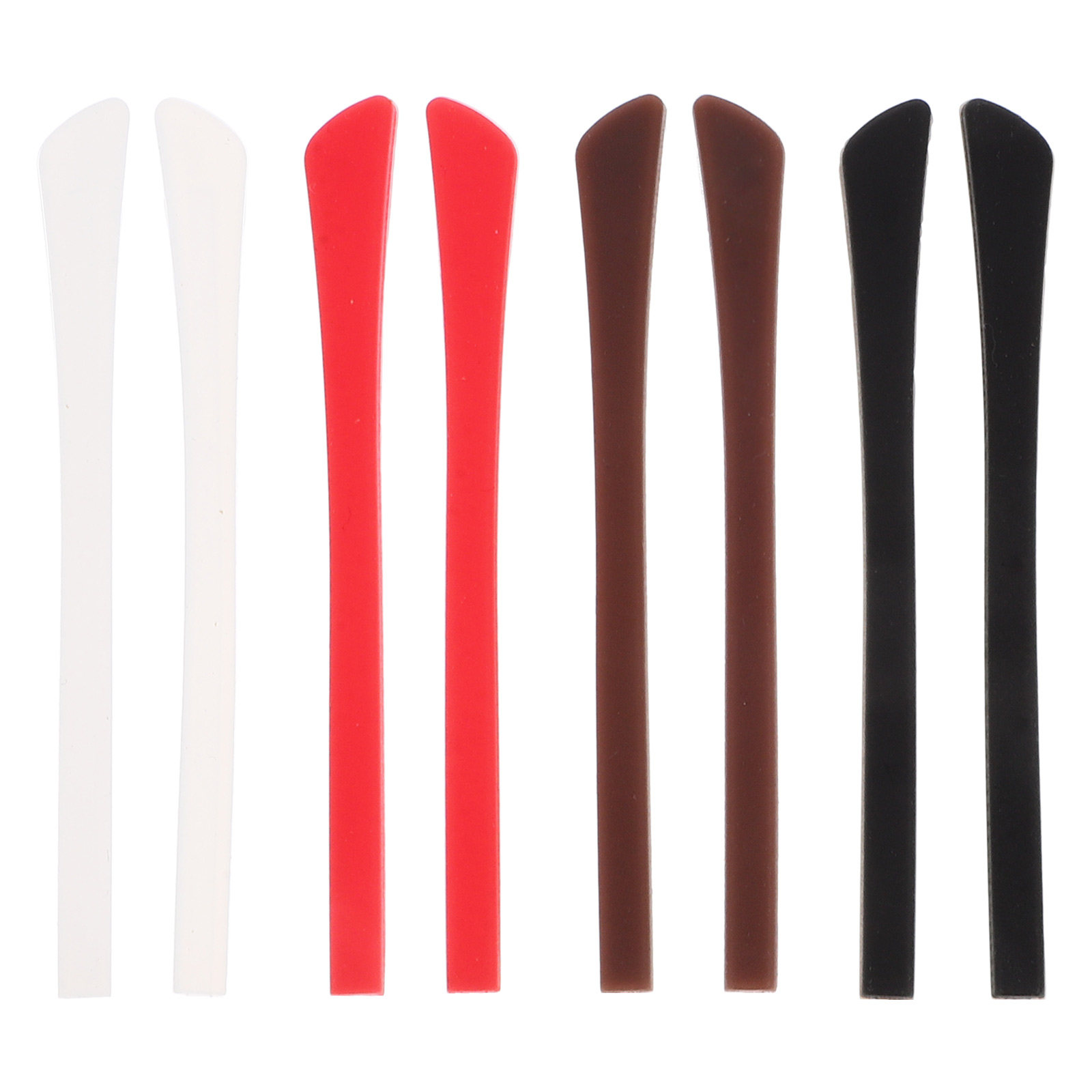 8 Pasang Bantalan Kaki Kacamat - Silicone Ear Tip Replacement ulasan dan harga
