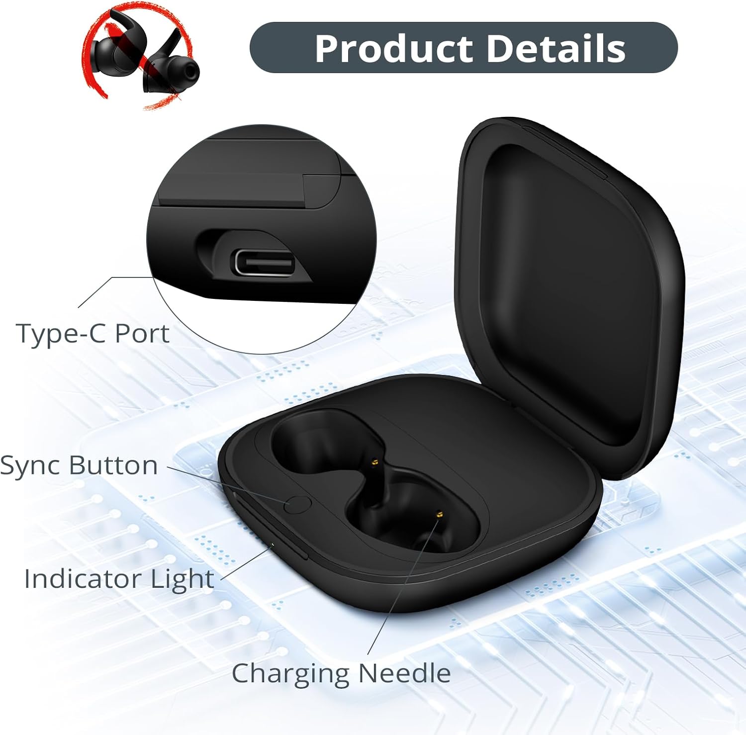 Casing Pengisi Daya Kotak Peng - Usb C Earphone ulasan dan harga