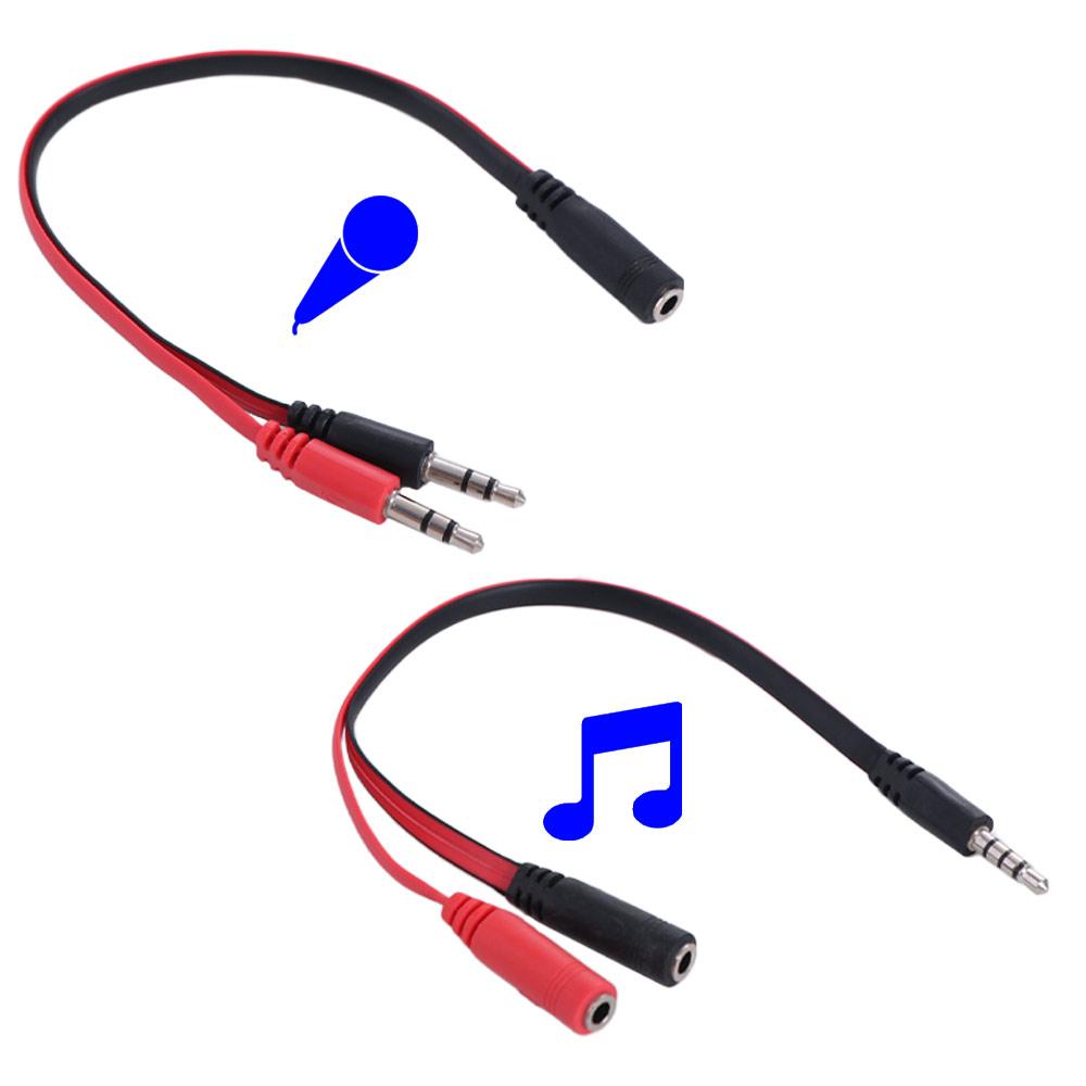 1 laki-laki ke 2 Perempuan 3.5 - Earphone Splitter Jack ulasan dan harga