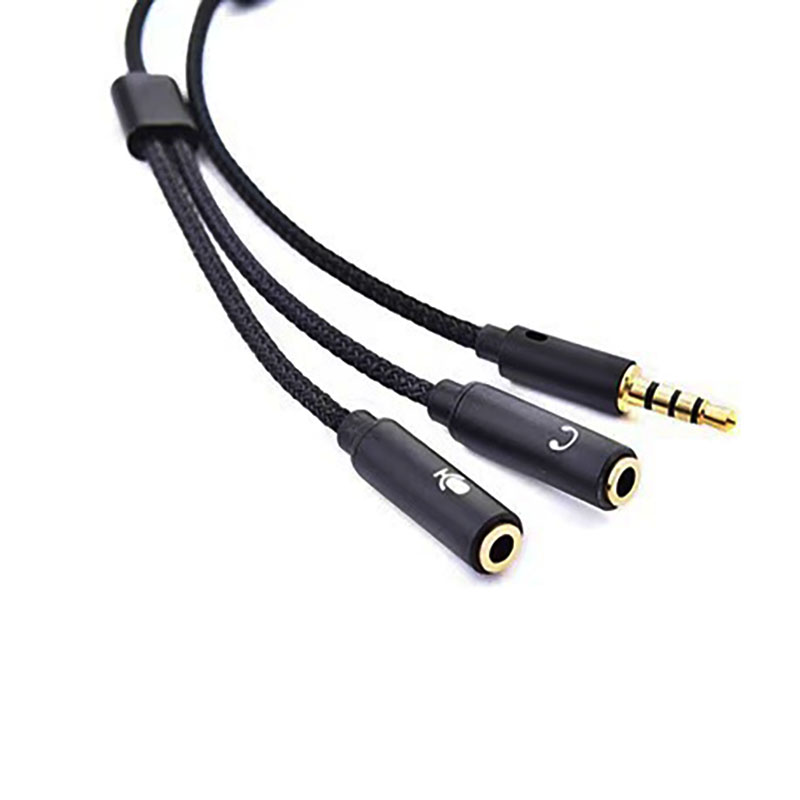 3.5mm pemisah Audio Y Jack 1 M - Audio Splitter Y ulasan dan harga
