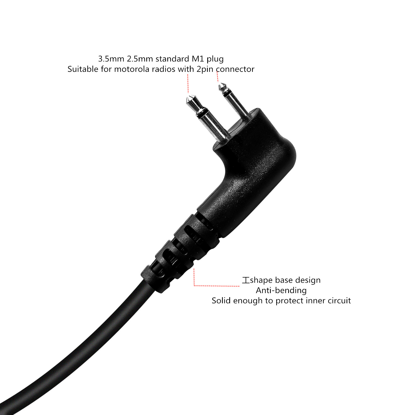 Perangkat pengawasan Earpiece, - Wired Earphone Mic ulasan dan harga