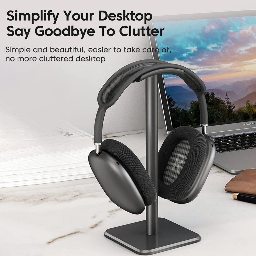 Dudukan Headphone Universal, A - Headphone Stand Desk ulasan dan harga