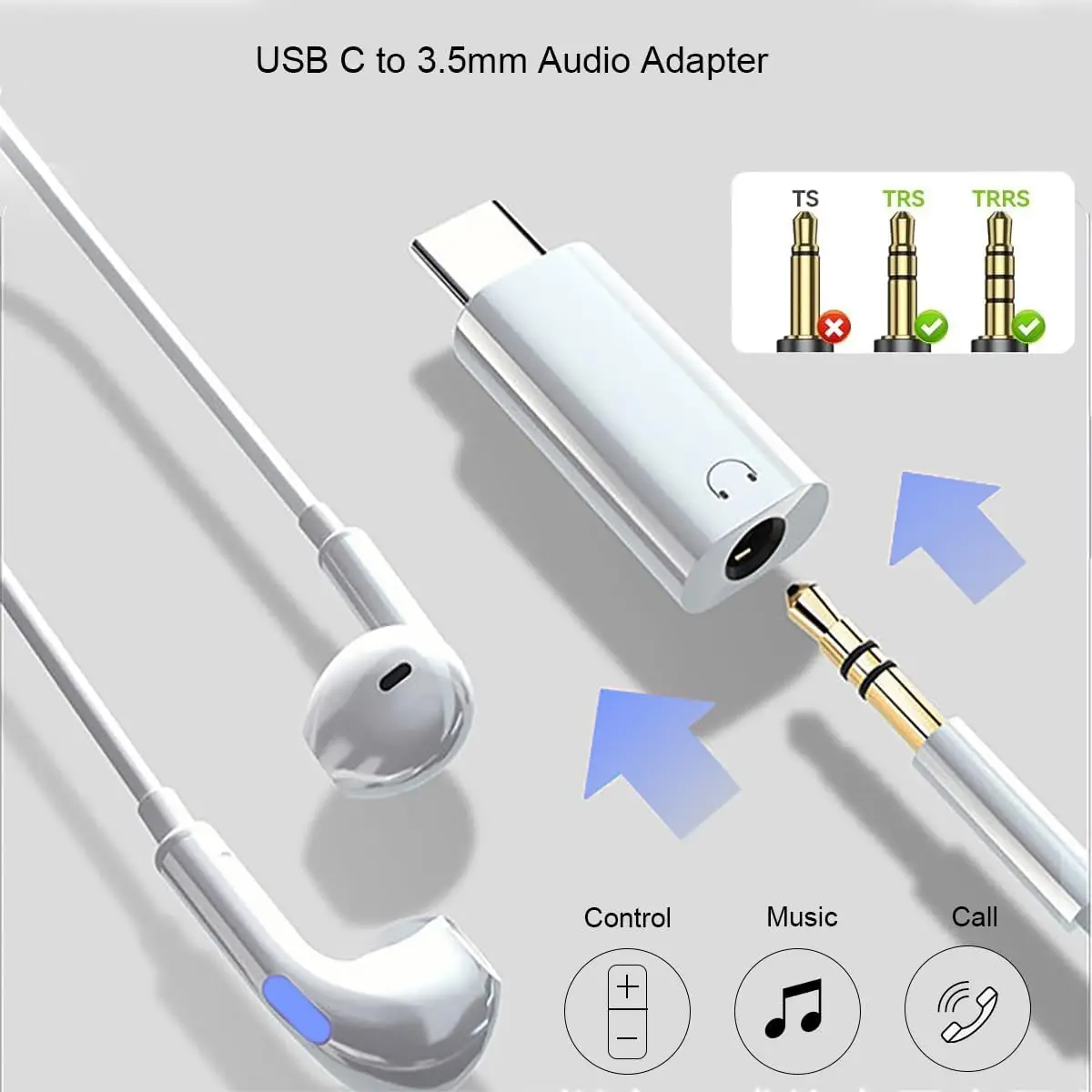 Adaptor Audio Converter Jack U - Usb C Earphone ulasan dan harga