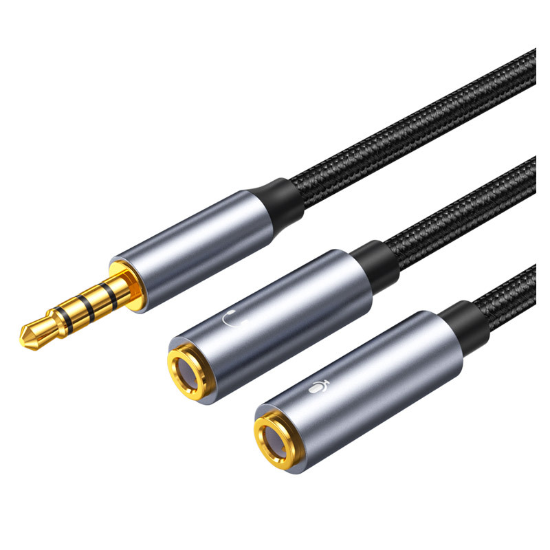 Kabel Audio Aux Jack 3.5mm pri - Earphone Splitter Jack ulasan dan harga