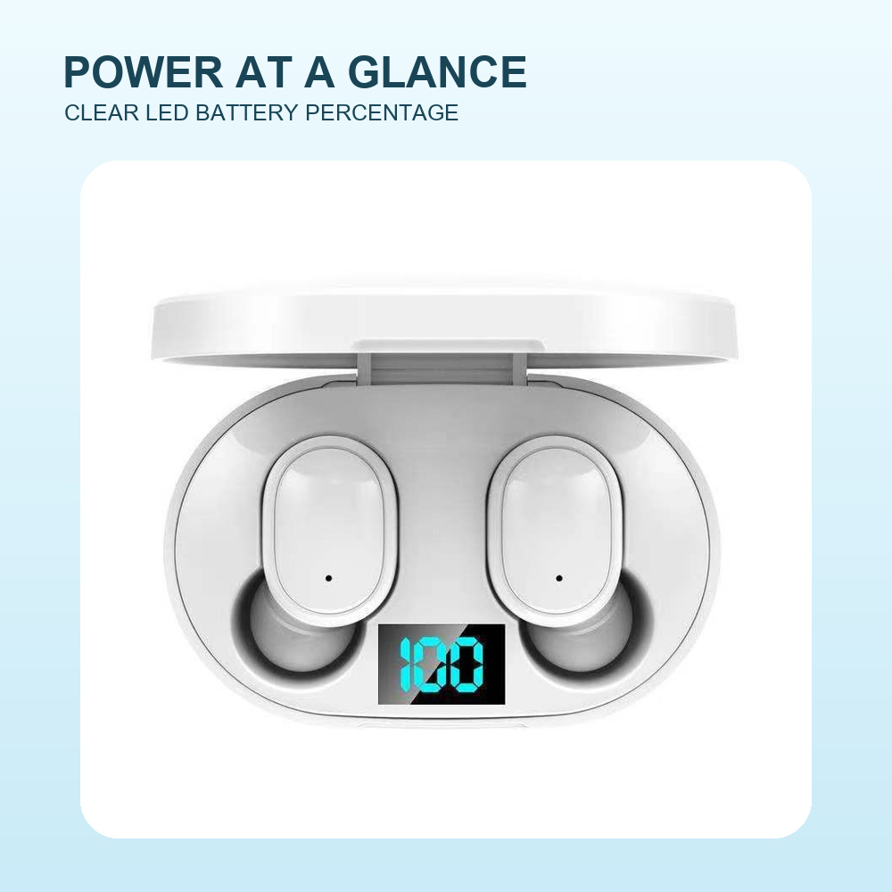 Earbud Nirkabel TWS Bluetooth  - Earbuds Charging Case ulasan dan harga