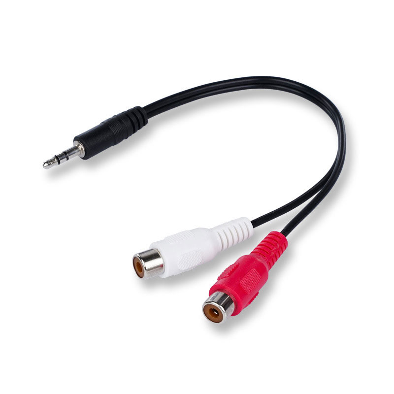 Kabel adaptor Audio Stereo wan - Earphone Splitter Jack ulasan dan harga
