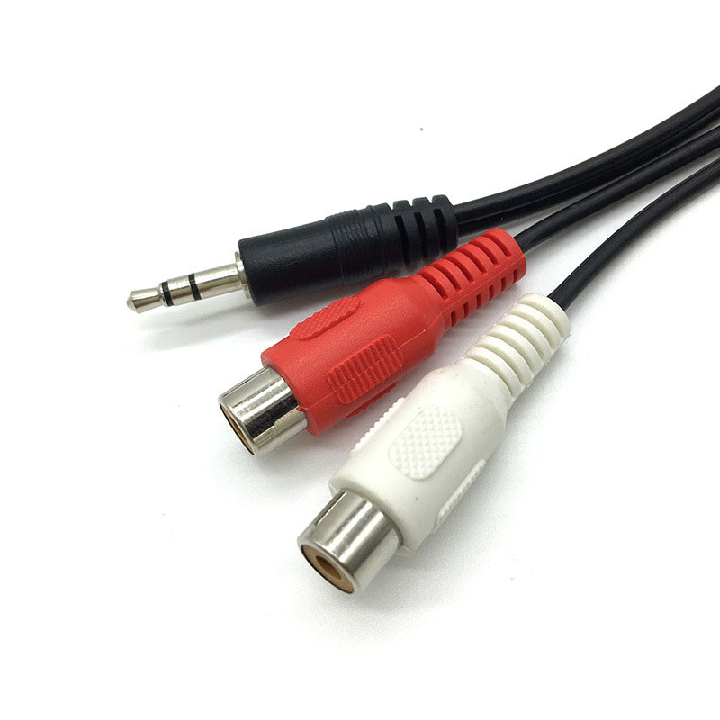 Kabel adaptor Audio Stereo wan - Earphone Splitter Jack ulasan dan harga