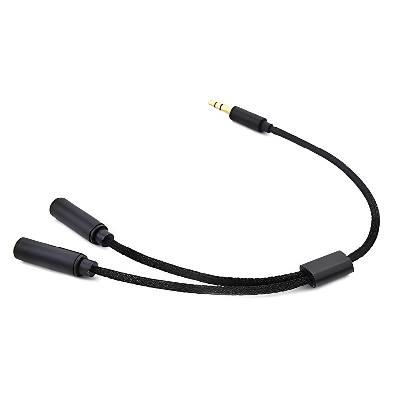 3.5mm pemisah Audio Y Jack 1 M - Audio Splitter Y ulasan dan harga