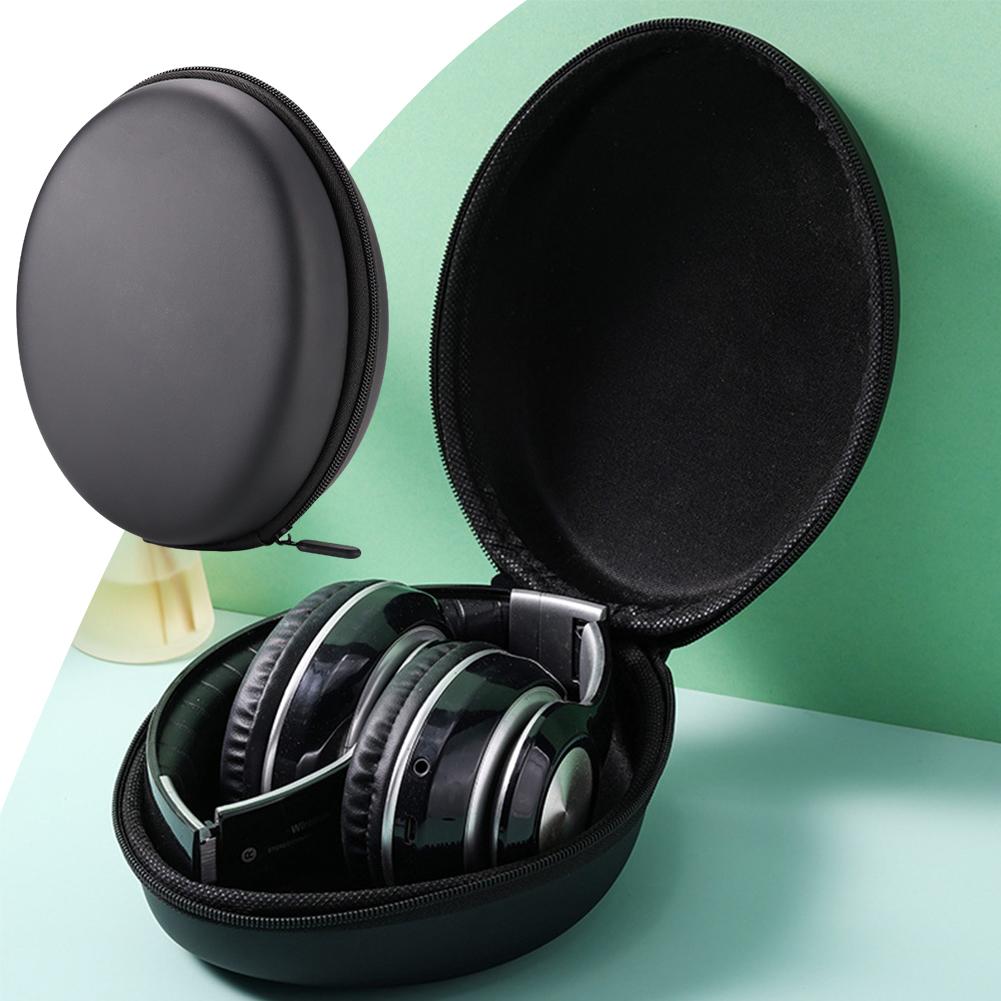 Kotak Penyimpanan Earphone PU  - Headphone Case Hard ulasan dan harga